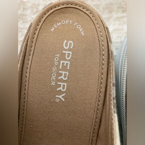 NWOB Sperry Women's Crest Vibe Mule Tan. Size 8 - Picture 7 of 8
